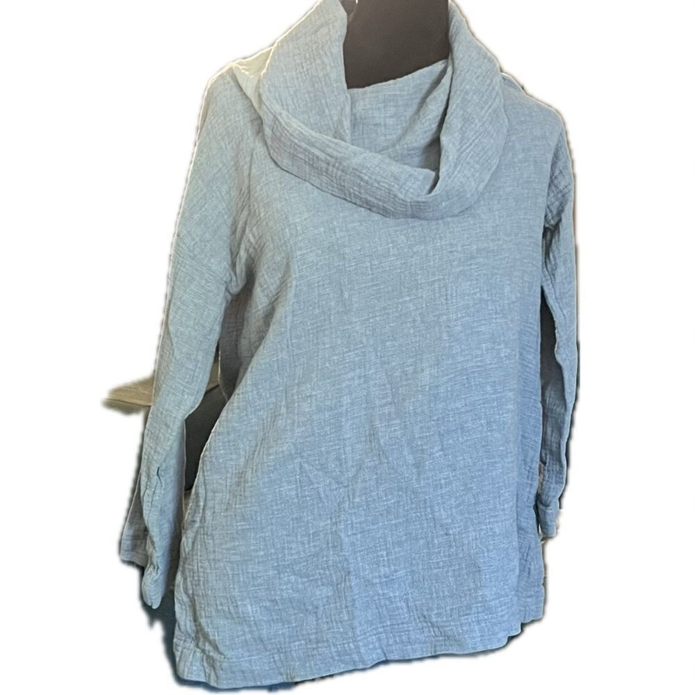 Soft surroundings women’s size large, cowl neck, pullover top